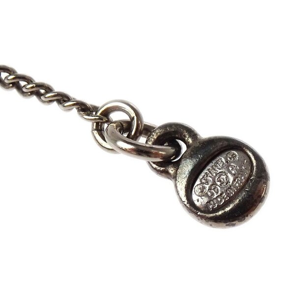 Chanel CC Chain Necklace Pendant Silver 09A - Picture 4 of 4